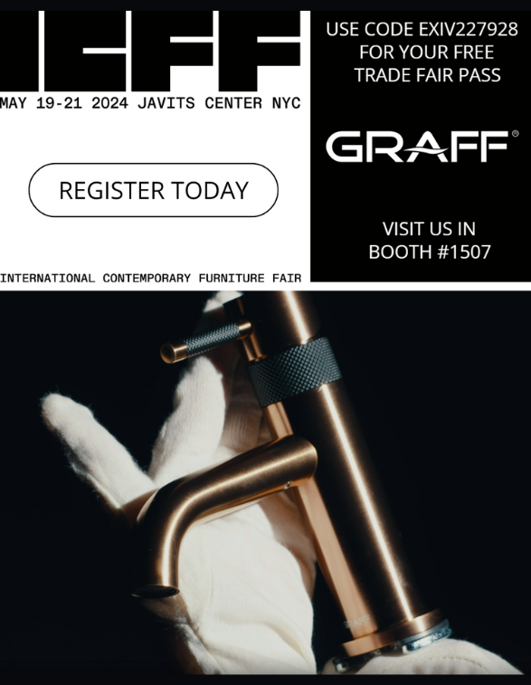 GRAFF ICFF 2024 Banner Graphic for registration