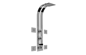 Thermostatic SKI shower set - Trim only