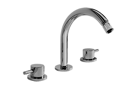 Three-hole bidet mixer