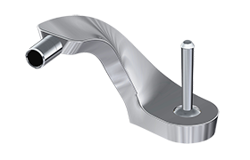 Single lever bidet mixer