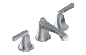 Three-hole washbasin mixer