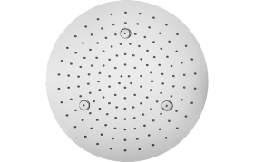 Round ceiling-mounted showerhead with rain and mist functions - Ø500mm