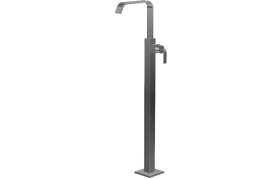 Floor-mounted washbasin mixer