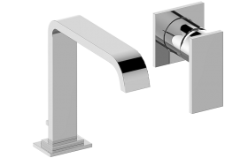 Single lever basin mixer with manual pop-up waste - Trim only