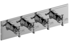 M-Series Valve Trim with Four Handles - Trim only