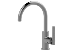 Single lever basin mixer with fixed spout - 16cm spout