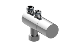 Thermostatic valve for sensor taps - for temperature regulation