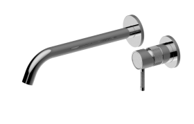 Cameo Wall-mounted basin mixer with 23,1cm spout - Trim only