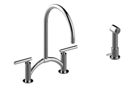 Sospiro 2 hole Kitchen Tap with side spray