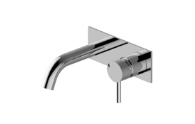 M.E. Wall-mounted basin mixer with 15,2cm spout - Trim only