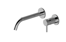 M.E. Wall-mounted basin mixer with 18,8cm spout - Trim only