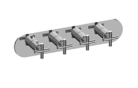 M-Series Valve horizontal Trim with Four Handles - Trim only