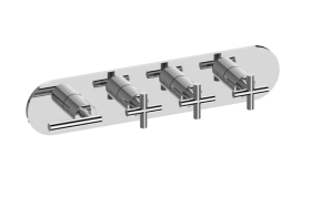 M-Series Valve Trim with Four Handles - Trim only