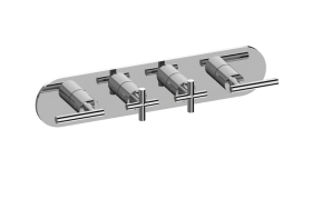 M-Series Valve Trim with Four Handles - Trim only