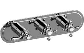 M-Series Valve Trim with Three Handles - Trim only