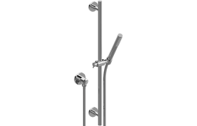 Handshower set with slide bar