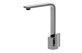 Single lever basin mixer-high