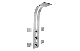 Thermostatic SKI shower set - exposed parts