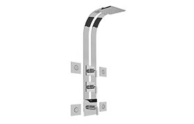 Thermostatic SKI shower set - exposed parts